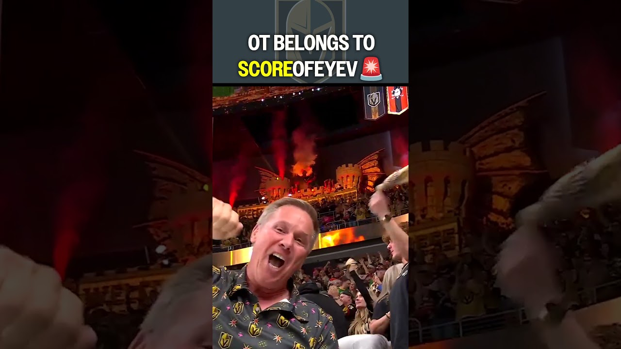 Dorofeyev's OT Goal Secures Vegas Win 🚨