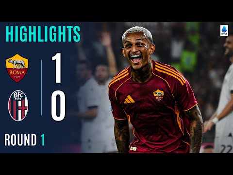 ROMA-BOLOGNA 1-0 | HIGHLIGHTS | Wesley On The Scoresheet in His First For Roma | Serie A 2025/26