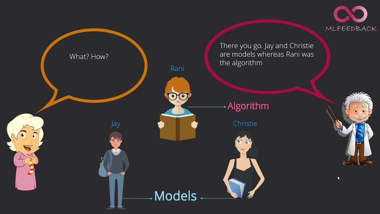 Model vs Algorithm Explained to Granny 🧓