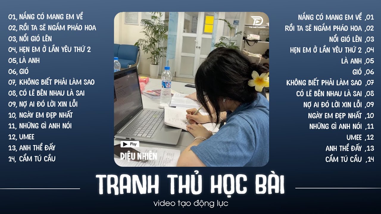 Chinh Phục Bài Tập Với Playlist Nhạc Chill & Speed Up Độc Đáo 🎶