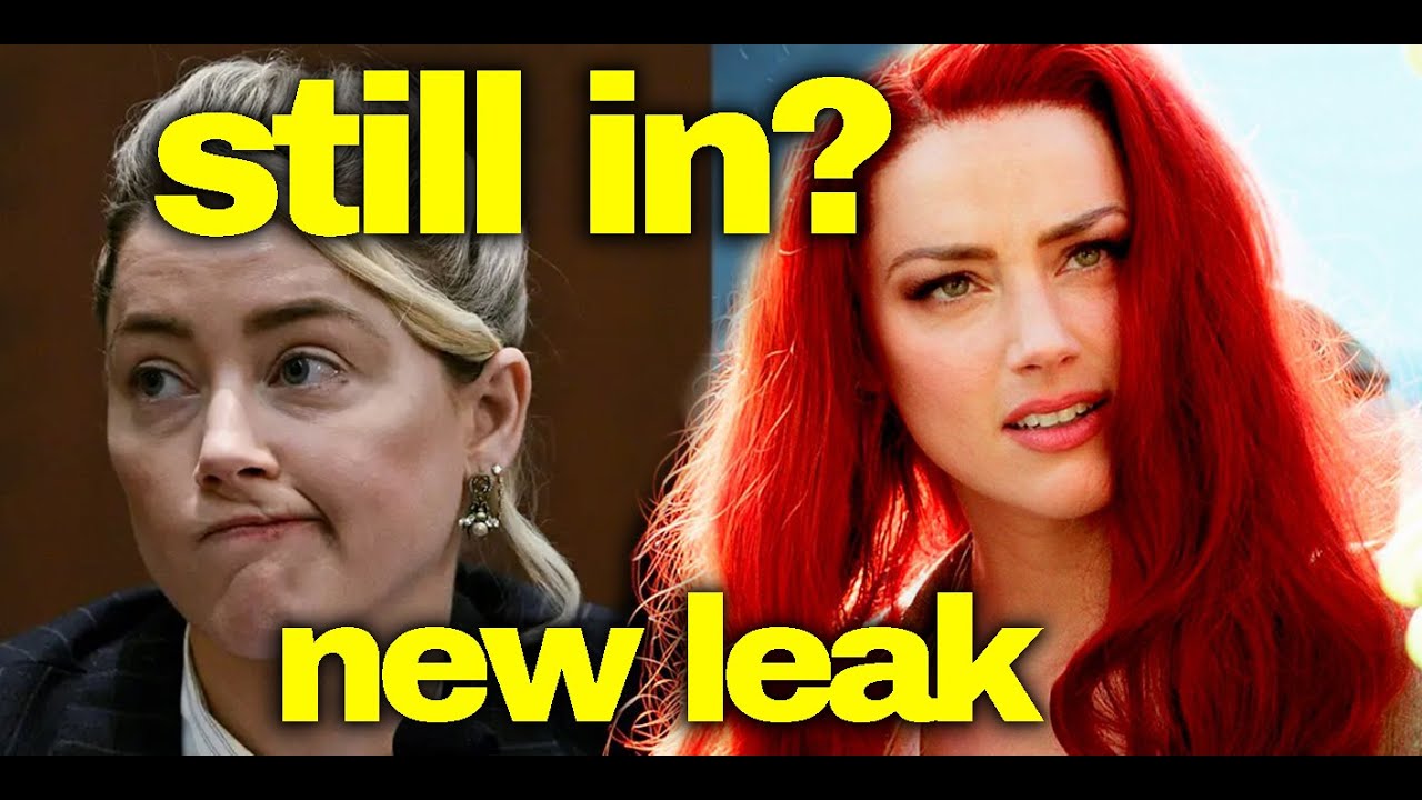 Amber Heard's Mera in Aquaman 2? Leak 🔥