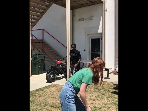 Finn Wolfhard recording Caleb McLaughlin