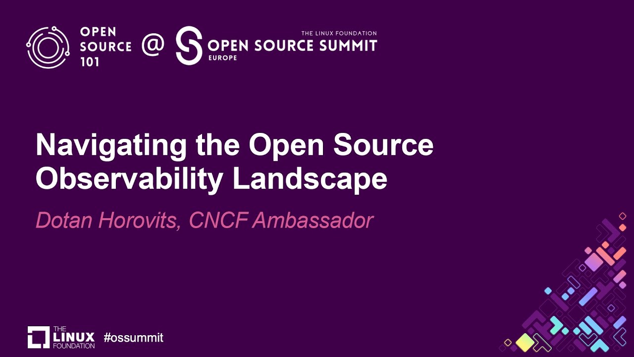 Open Source Observability Insights by Dotan Horovits