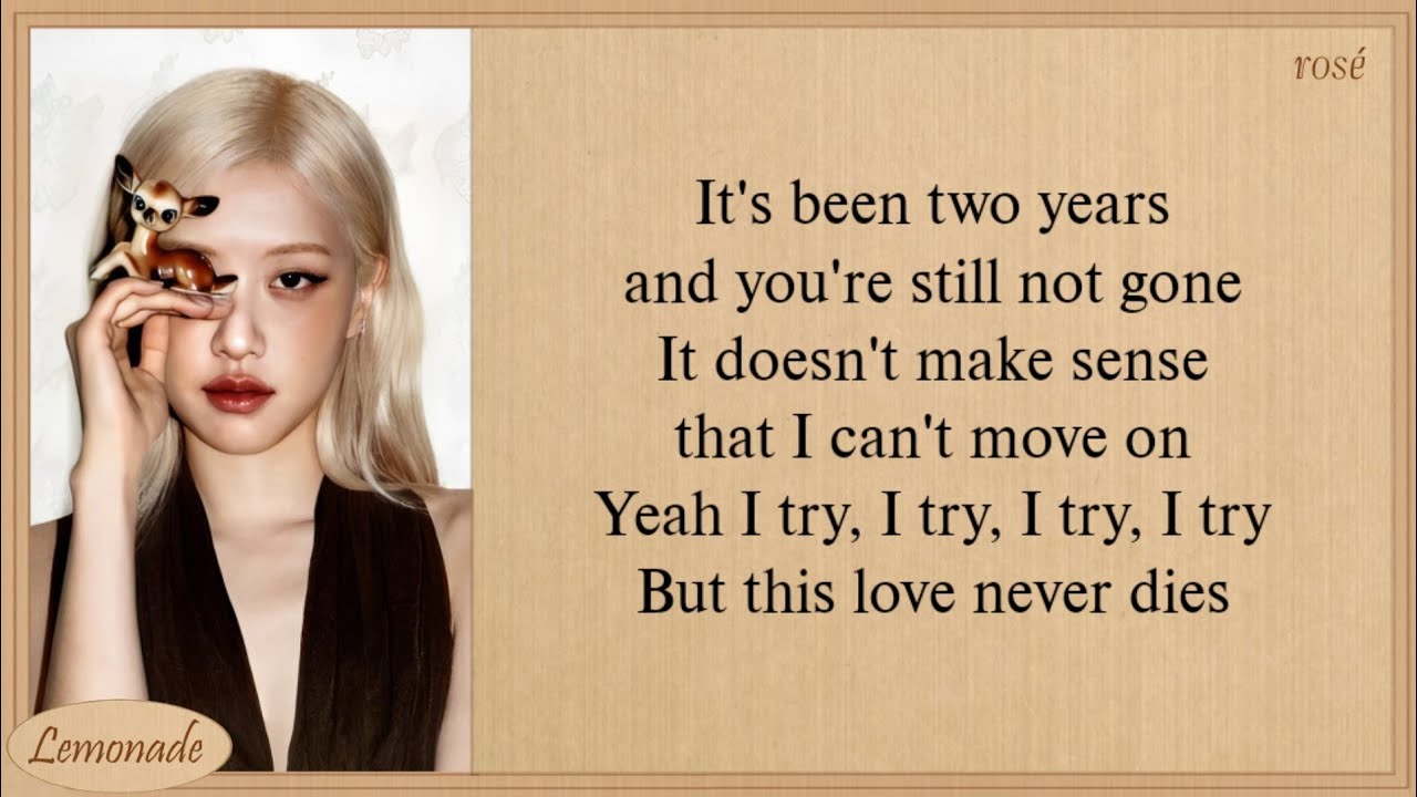 ROSÉ's Two Years Lyrics 🎶