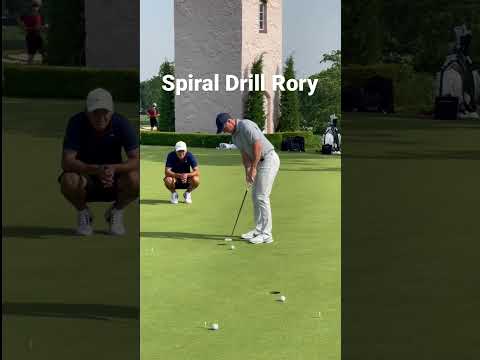 Best Short Putting Drill by Rory McIlroy - Spiral Drill