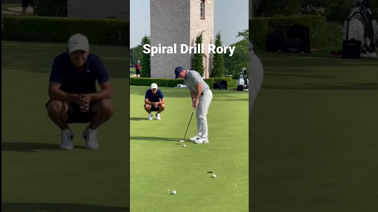 Master Your Short Game: Rory McIlroy's Spiral Putting Drill 🏌️‍♂️