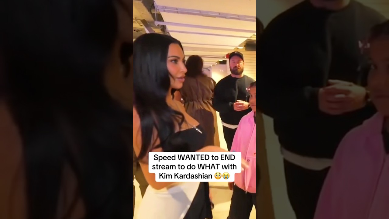 Speed WANTED to End Stream for Kim Kardashian 😳