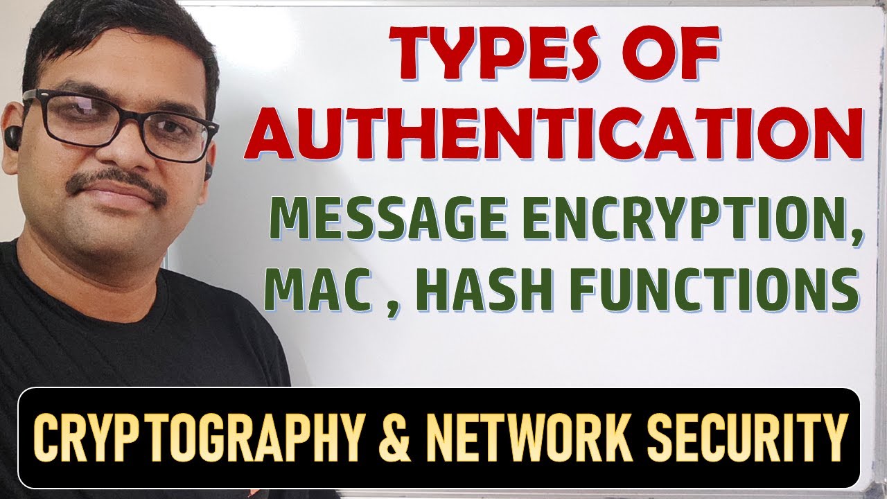 Understanding Message Authentication in Cryptography: MACs, Hash Functions & Encryption 🔐