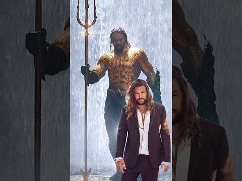 Aquaman vs. Jason Momoa! Who Rocks the Look Better? 🌊🔥 #Aquaman #JasonMomoa #DCComics