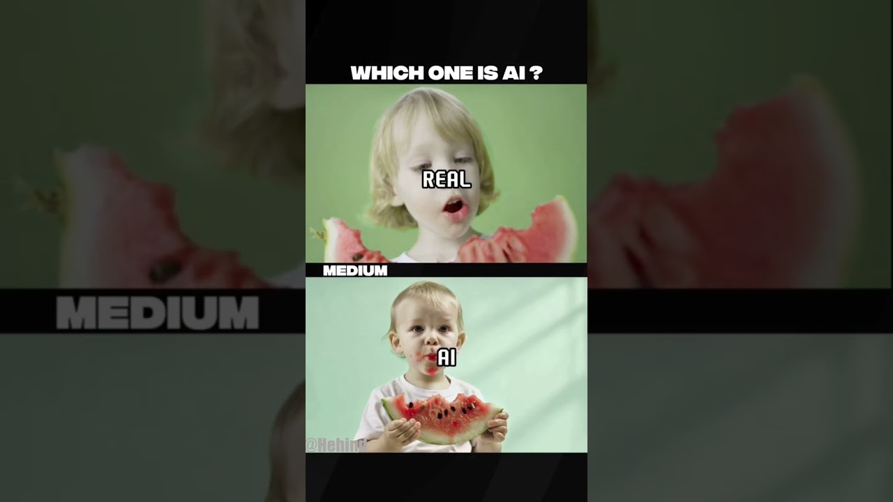 Can You Spot AI vs. Real Food? 🍰 #shorts