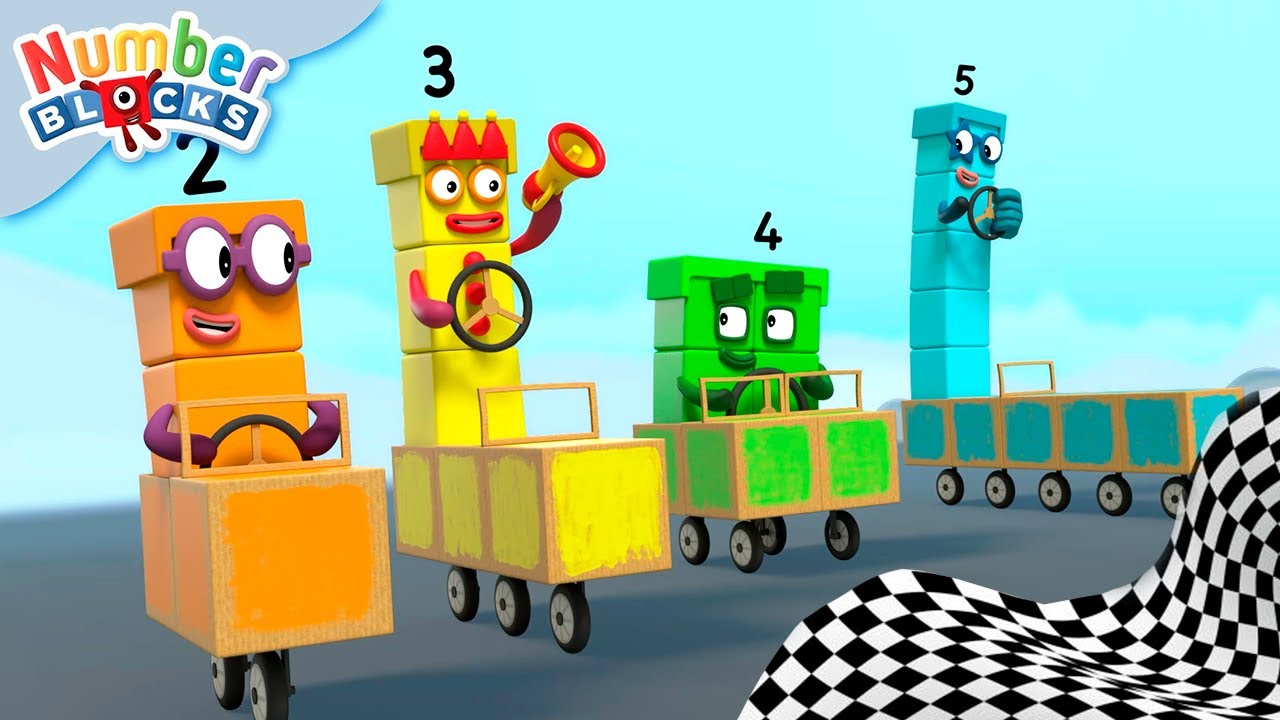 Corrida Épica de Números com Numberblocks! 🏁 Aprenda Matemática Divertida para Crianças