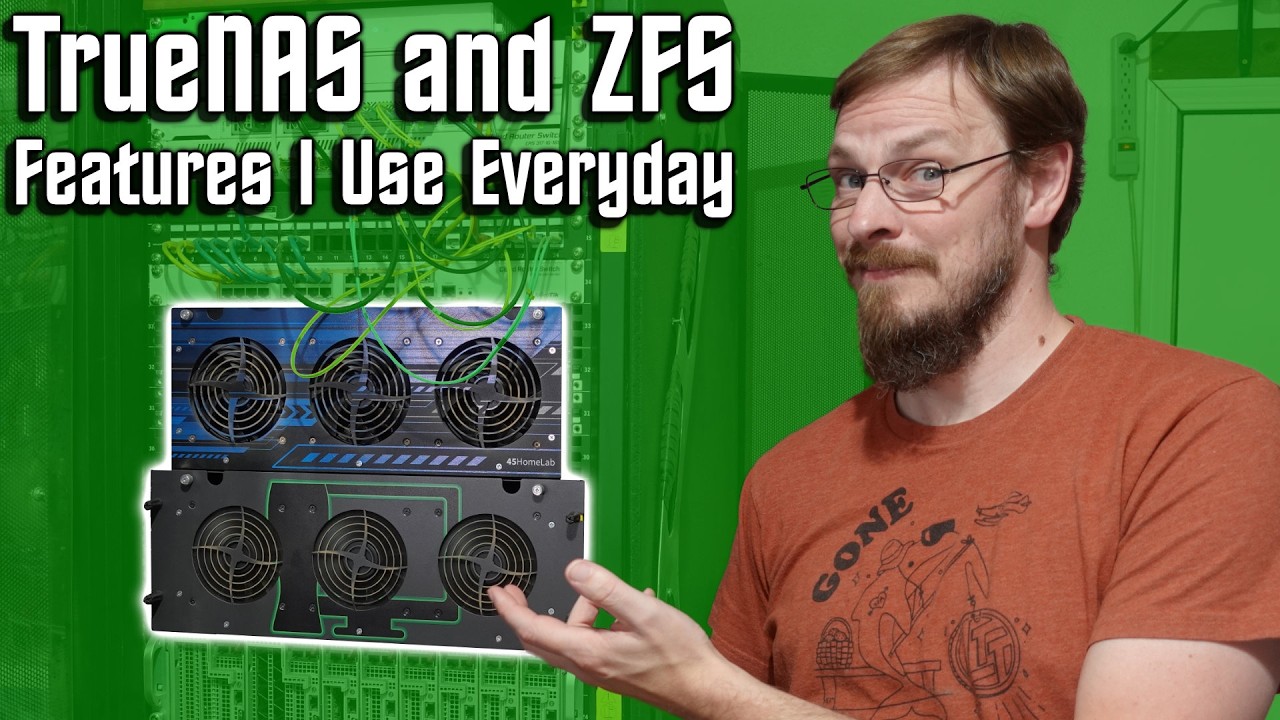 TrueNAS & ZFS Features I Use Daily 🖥️