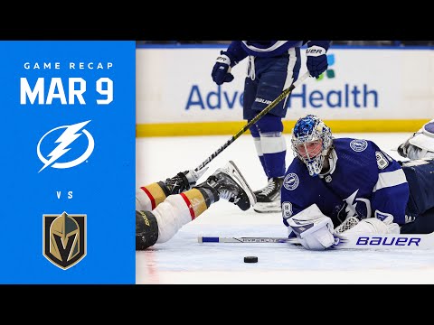 RECAP: Golden Knights @ Lightning 3/9/23 | NOOOOOO