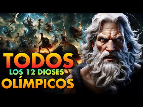 Los 12 Dioses Olímpicos de la Mitología Griega.
