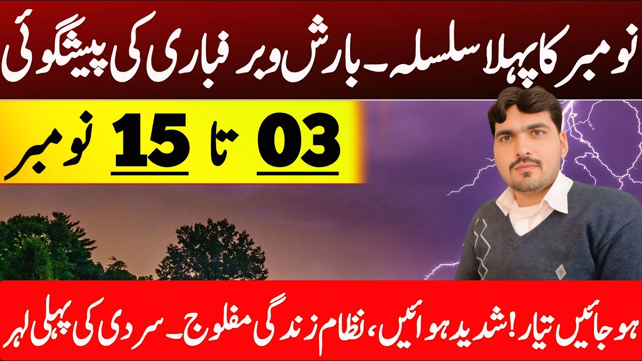 Pakistan Cold Wave & Winter Rain Update ❄️