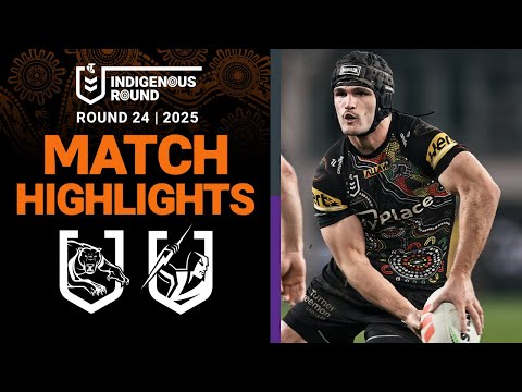 2025 NRL Match Highlights | Panthers v Storm | Round 24
