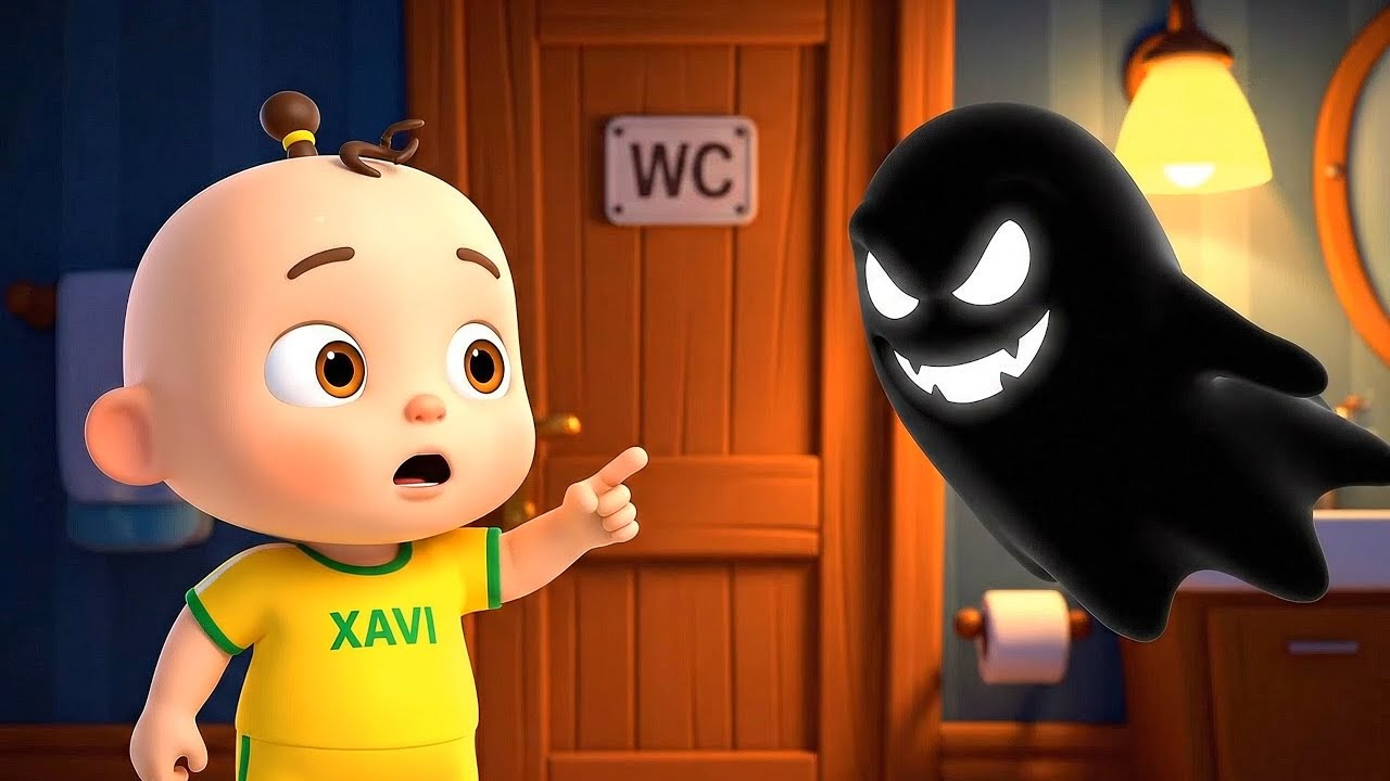 Monster in the Toilet Song 🎵 | Fun Kids Songs with Baby Xavi