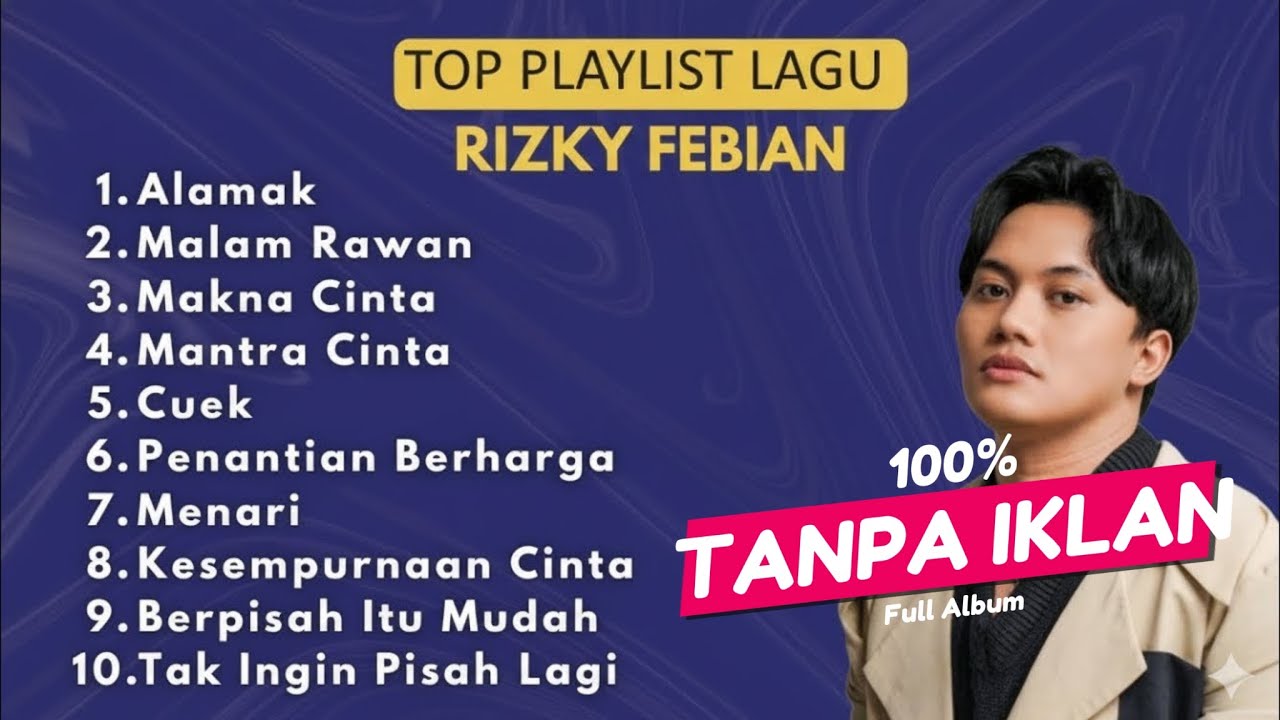 Rizky Febian's Latest Album - Kalau Ada 9 Nyawa | Ad-Free Full Album