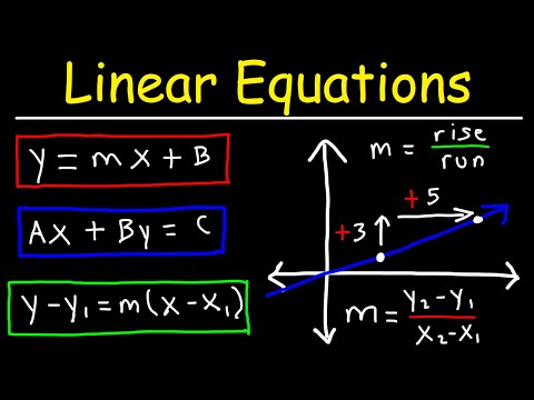 Introduction to Linear Equations in Algebra