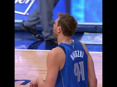 Dirk Nowitzki Tears Up During Tribute Video 😢