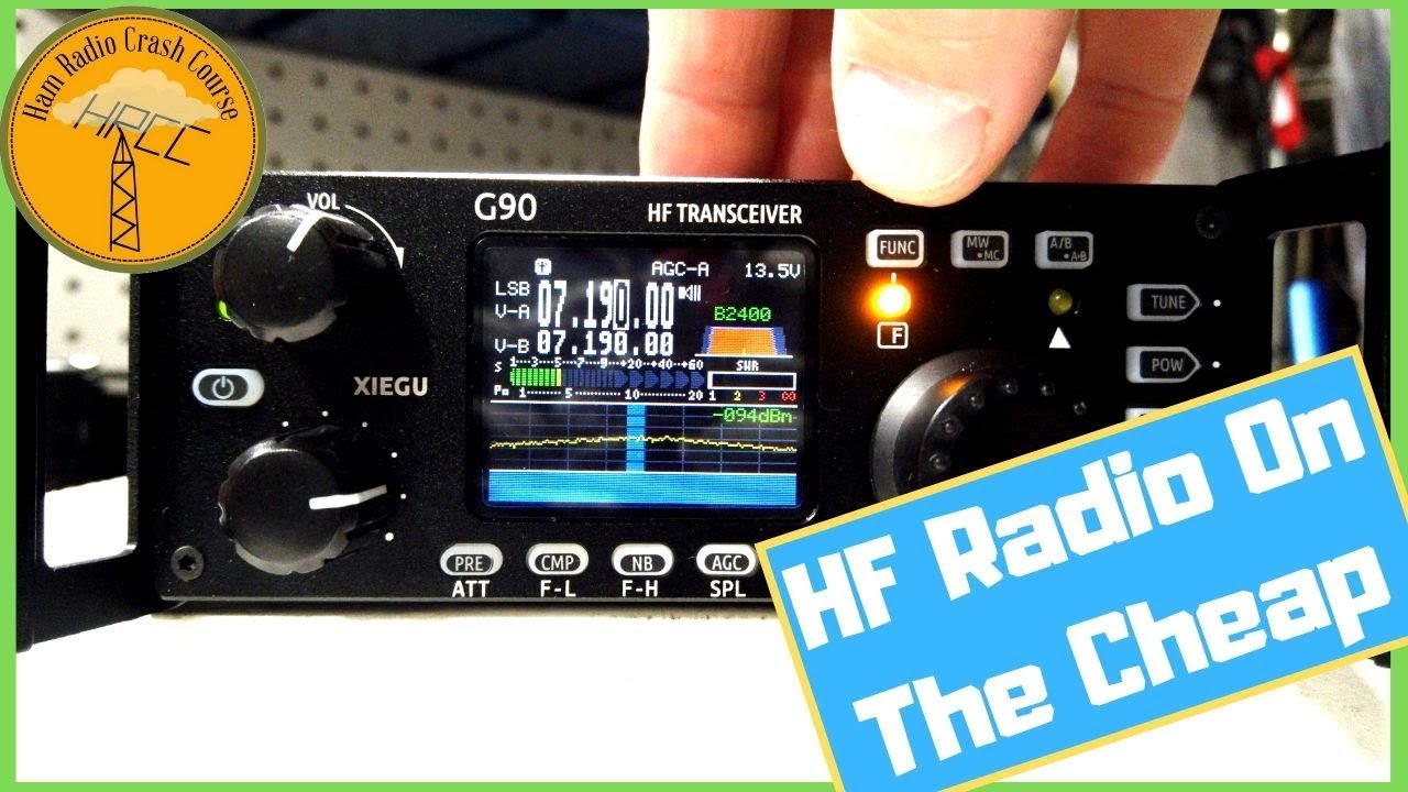 Xiegu G90 Portable SDR Radio Review 📻