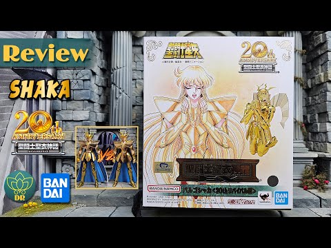 SHAKA DE VIRGEM Saint cloth Myth ex Revival 20TH Anniversary Unboxing e Review