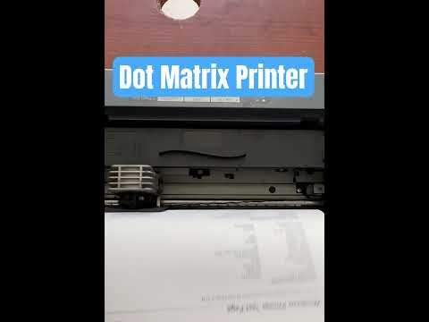 Epson LQ-350 Dot Matrix Printer  #printer #epson #bilalsworkshop