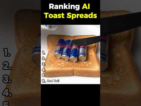 Ranking The Most Satisfying AI Toast Spreads #ranking #satisfying #ai #asmr