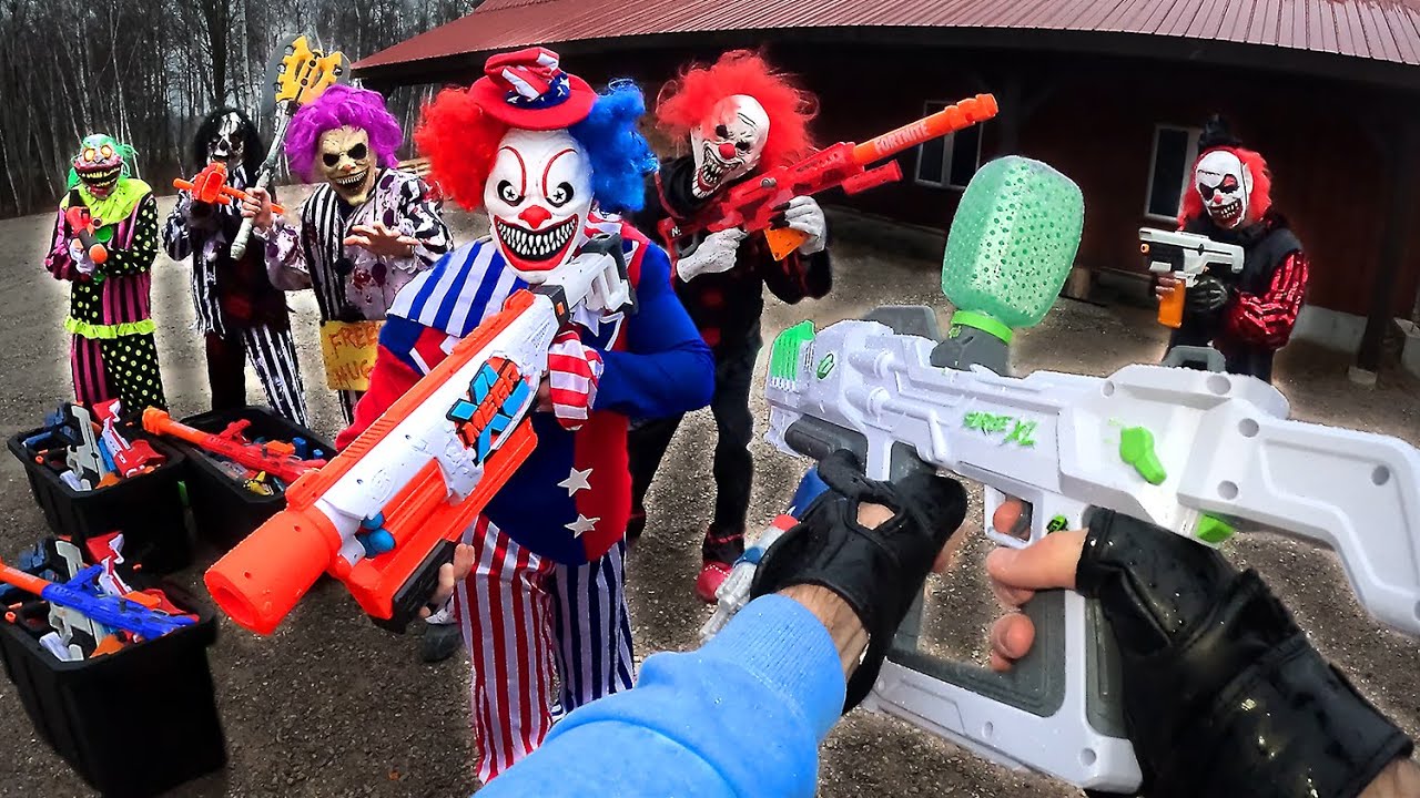 NERF War: The Killer Clown Chronicles π―