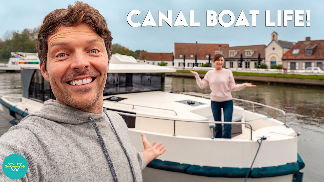 Belgium Canal Boat Tour 🚤 (Full Experience)