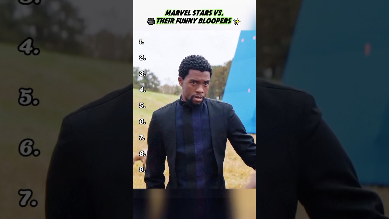 Marvel Stars vs. Their Funny Bloopers.#Marvel#BTS#Funny#Actors#Blooper