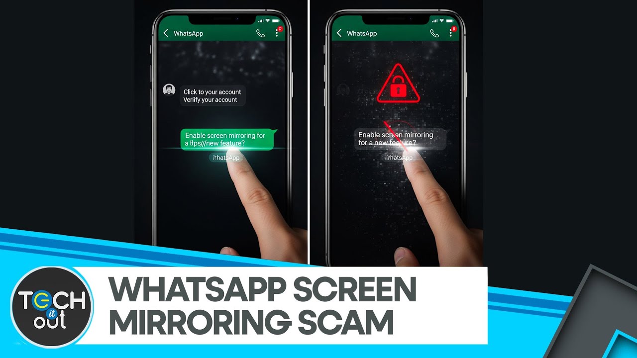 WhatsApp Scam Alert 🚨: Beware of Screen Mirroring Fraud