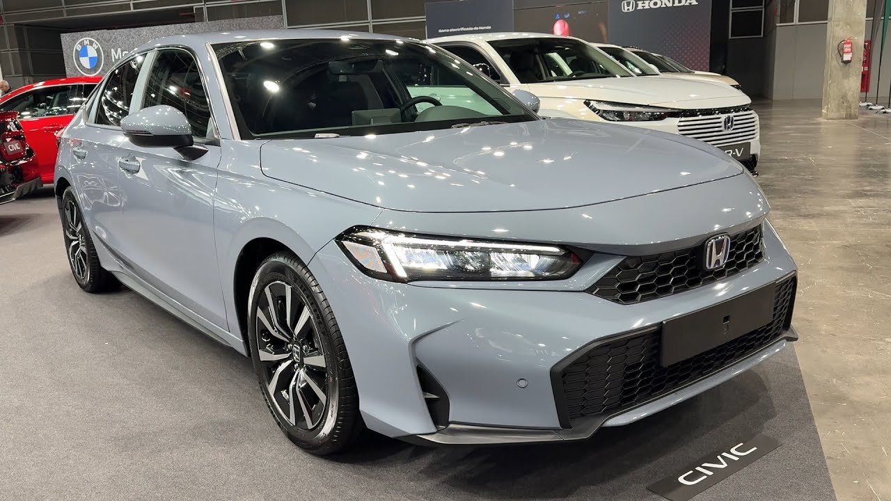 New HONDA CIVIC Facelift ELEGANCE 2026 (BASE trim, Europe) - FIRST LOOK & visual REVIEW