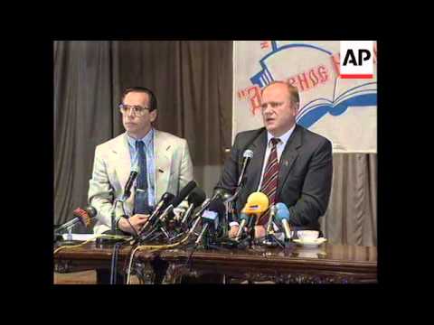 Zyuganov Reports Yeltsin's Poor Health 🇷🇺