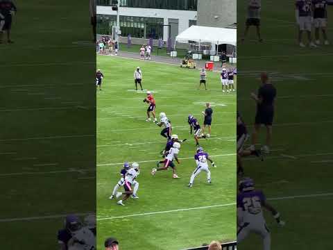 Brilliant throw from Drake Maye to DeMario Douglas