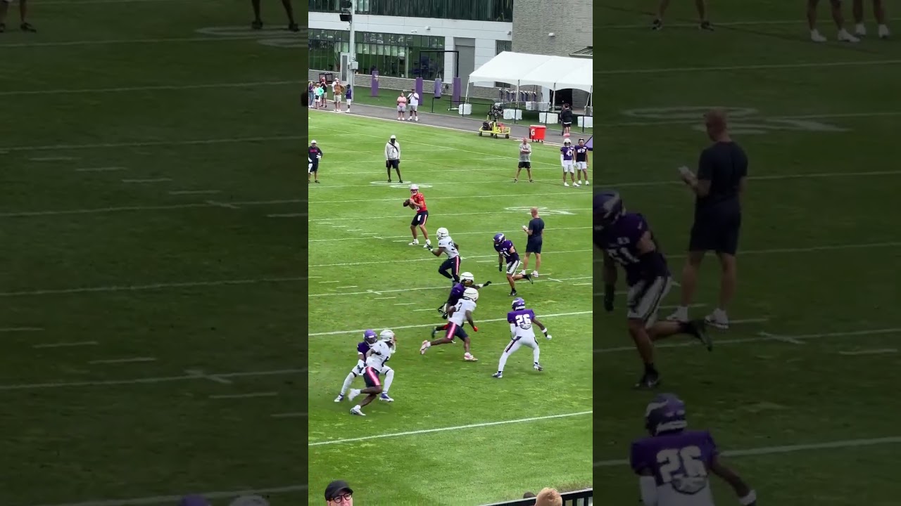 Spectacular Pass: Drake Maye Connects with DeMario Douglas π―