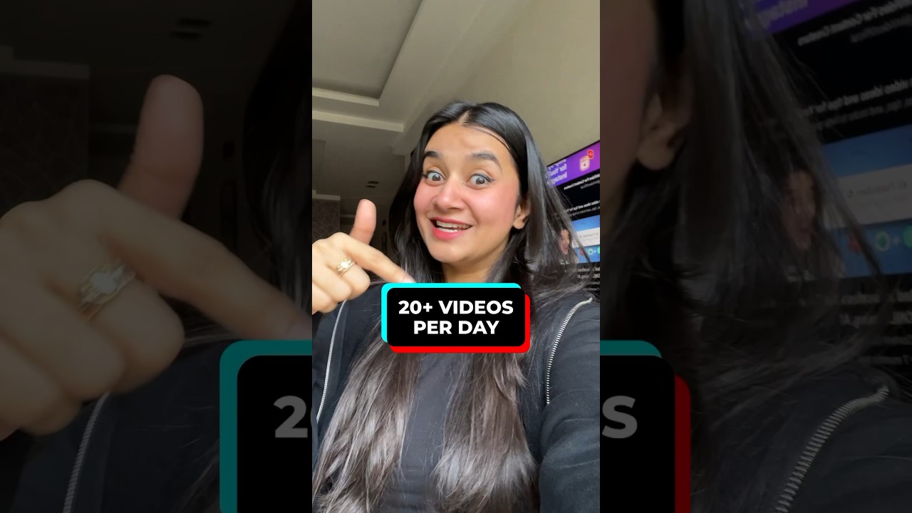20 Shorts in 20 Min with AI 🎥
