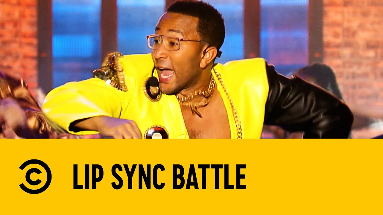 John Legend Performs 'U Can't Touch This' in Lip Sync Battle 🎤