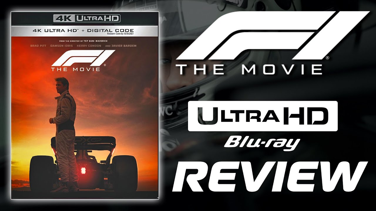 F1: The Movie 4K Blu-ray Review 🚗