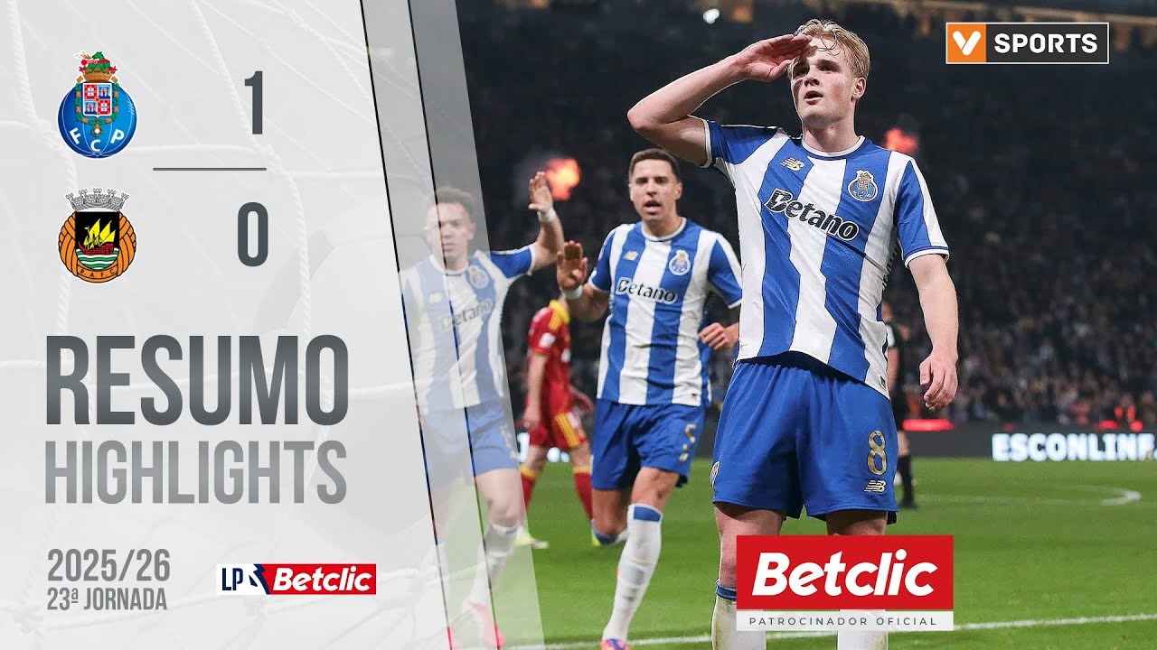 FC Porto vence Rio Ave e mantém liderança ⚽