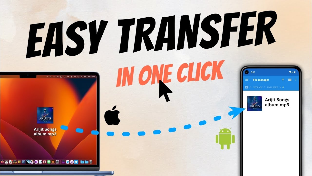 Share Files Between Mac & Android Easily 📱