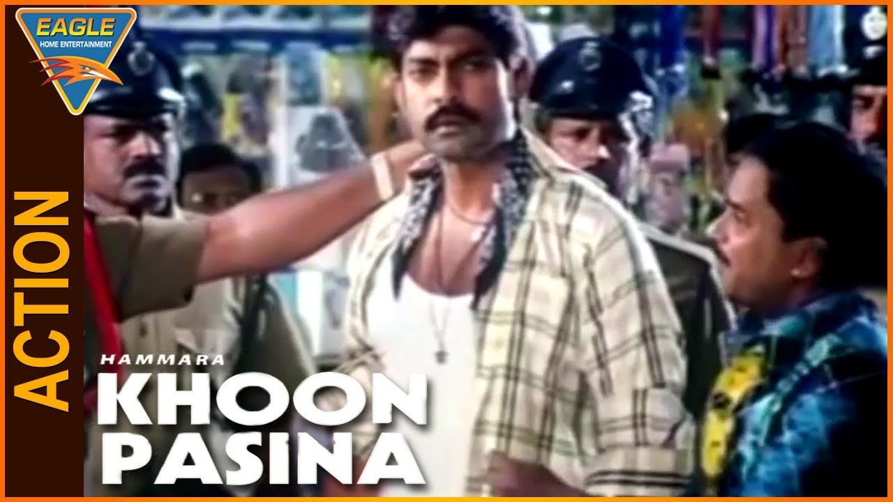 Hamara Khoon Pasina Hindi Dubbed Movie || Jagapathi Babu Best Action Scene || Eagle Entertainment Of