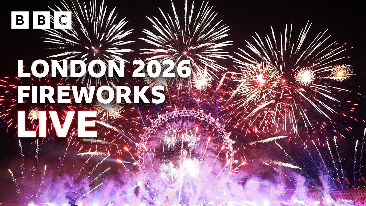London New Year Fireworks 2026 🎆 | BBC Live