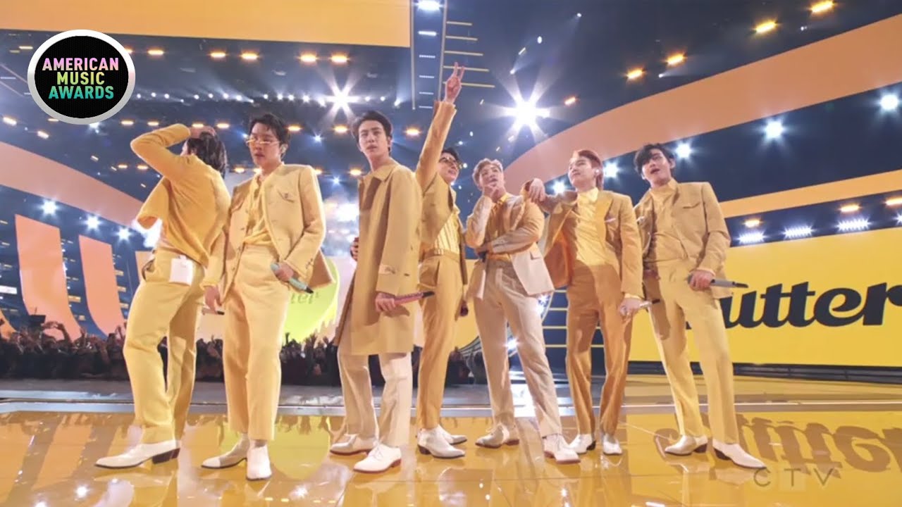 BTS Butter Live at AMAs 2021 🎤