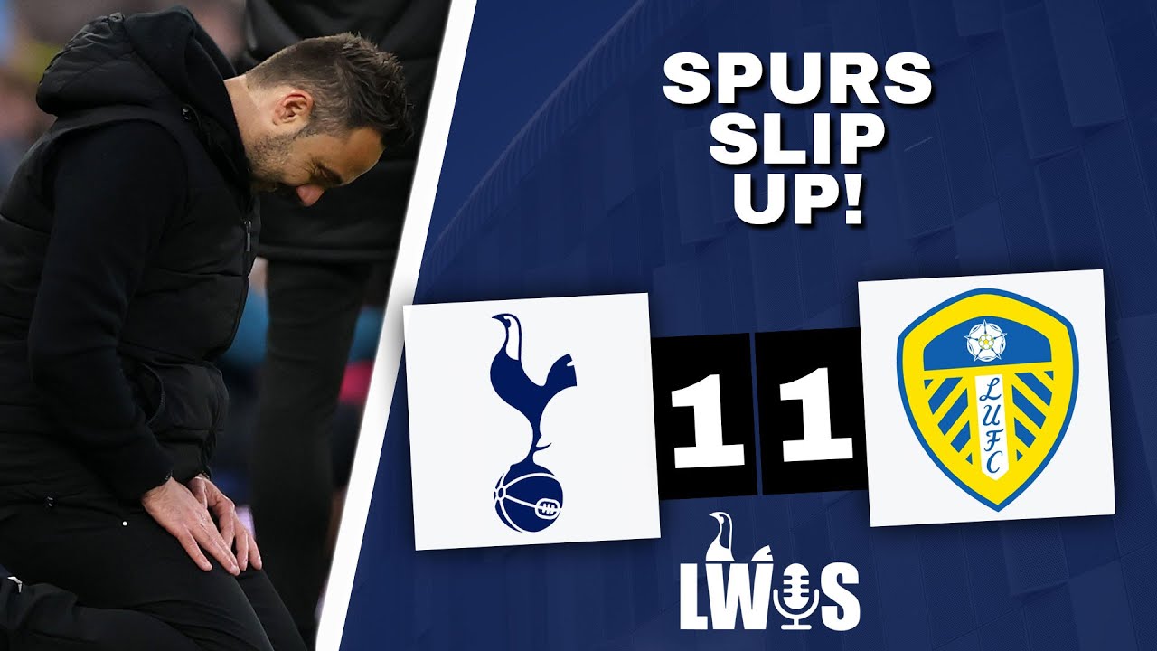 Spurs Drop Points in 1-1 Draw vs Leeds ⚽