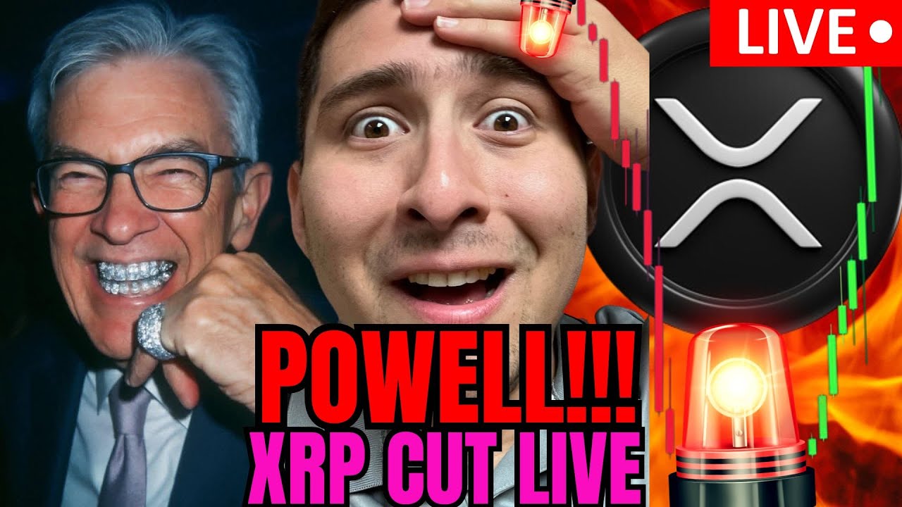 XRP & FOMC Cut Live! Win 2,500 XRP 🚀