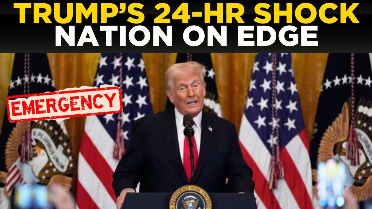 Donald Trump Live: Trump SPEAKS NOW — 24-Hour Emergency Announcement Has Nation on EDGE | US NEWS