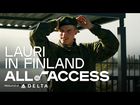 Lauri Markkanen in Finland 🇫🇮 | UTAH JAZZ #AllAccess presented by Delta