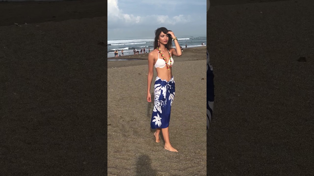 Bali-Inspired Women's Sarong Beach Cover 🌿