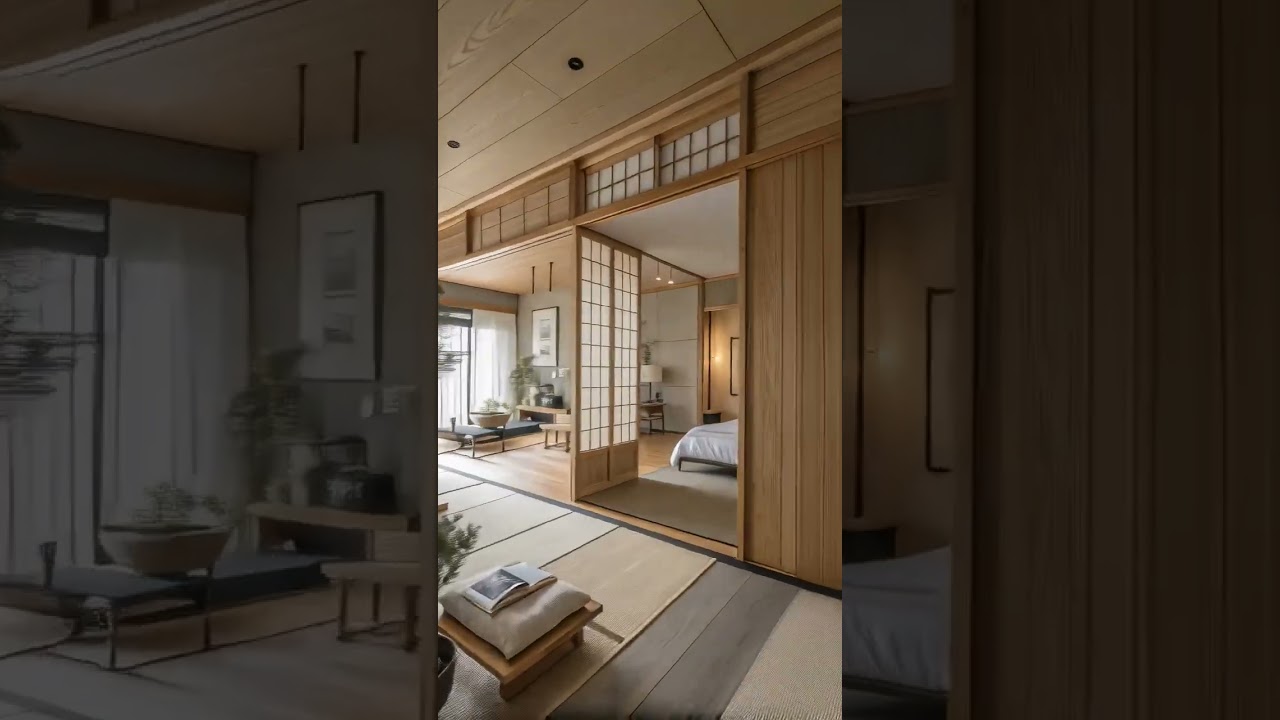 Serene Modern Japanese Zen Home | Minimalist & Peaceful Interior Design 🏡
